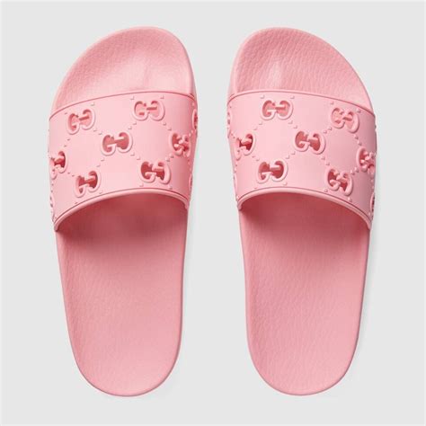 gucci slide pink|gucci slides for women pink.